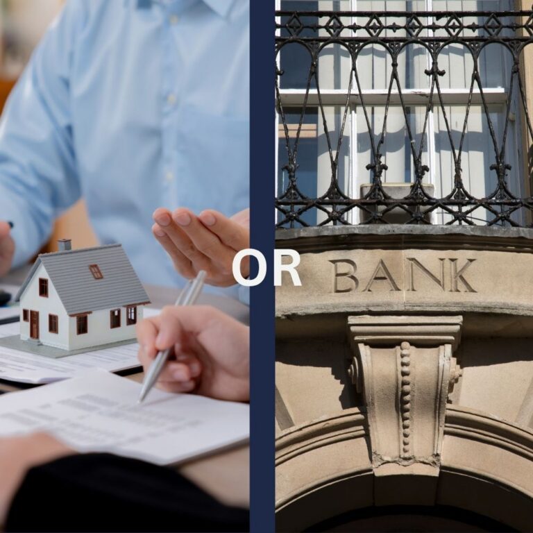 Mortgage broker or bank