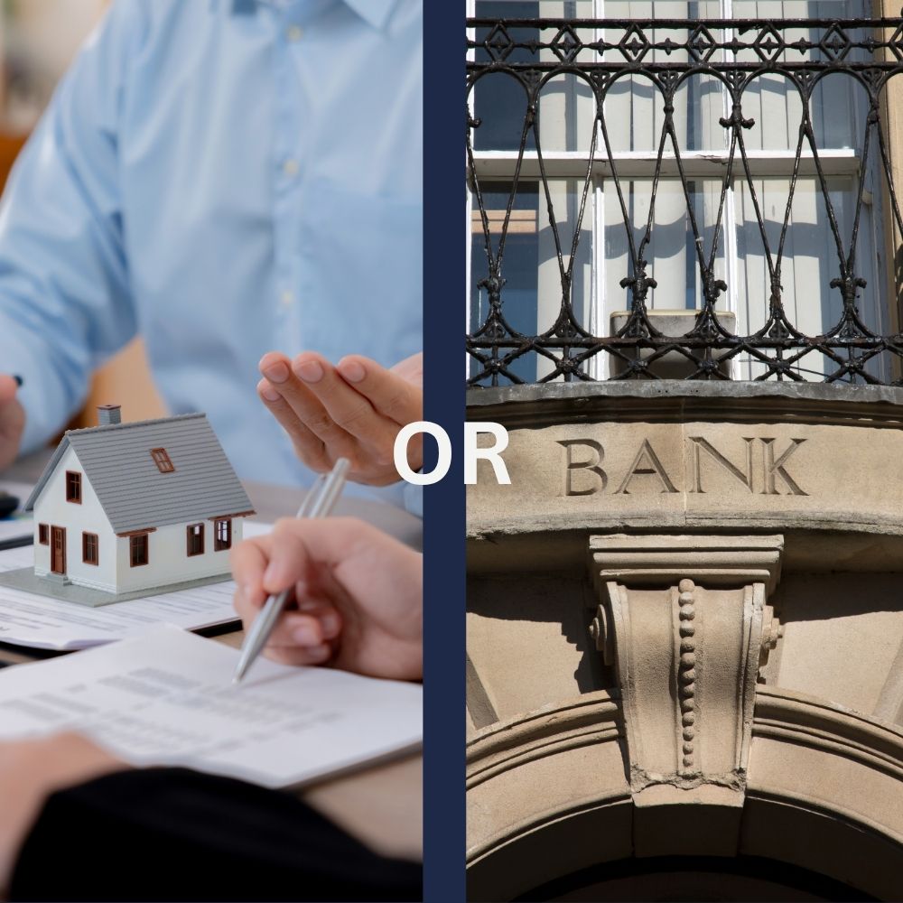 Mortgage broker or bank